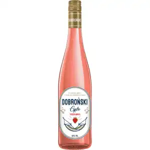 Cydr Dobroński Truskawka 0,75L 4,5%