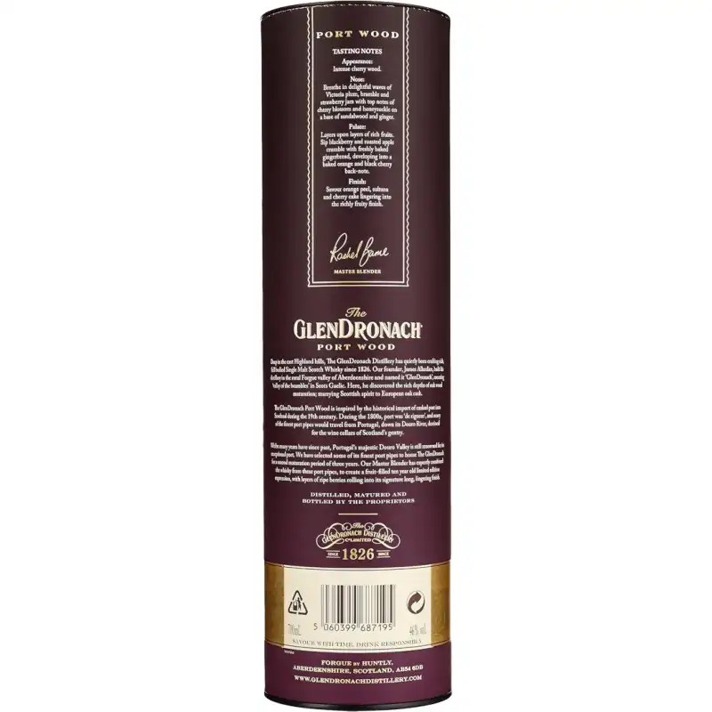 GlenDronach Port Wood Whisky 0,7L 46% + tuba 5.jpg