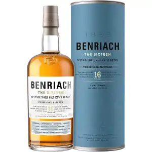 BenRiach The Sixteen 16YO Whisky 0,7L 43% + tuba