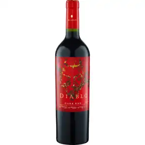 Diablo Dark Red Czerwone Półsłodkie Wino 0,75L 13,5%