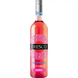 Fresco Free Frizzante Malina Bezalkoholowe Wino Czerwone Słodkie Wino 0,75L 0%