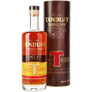 Tanduay Double Asian Rum 0,7L 40% + tuba