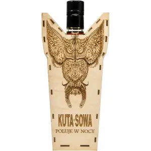 Okuta Sowa Czysta Wódka 0,5L 40% + skrzynka