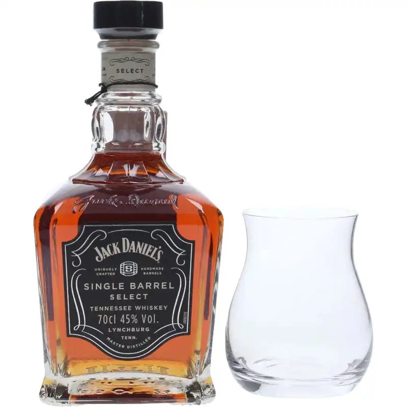 Jack Daniel's Single Barrel Whiskey 0,7L 45% + szklanka 2.jpg