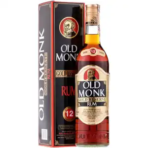 Old Monk Gold Reserve 12YO Rum 0,7L 42,8% + kartonik