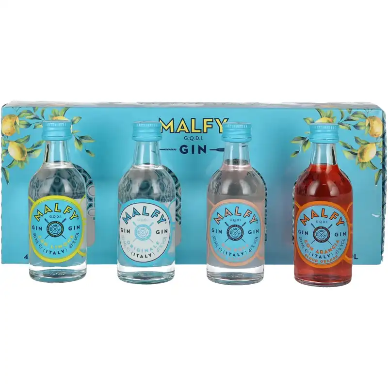 Malfy Miniset Zestaw Miniaturka Gin 4 x 0,05L 41% 2.jpg