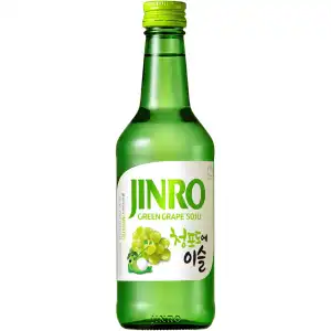 Jinro Chamisul Green Grape Zielone Winogrono Soju 0,35L 13%