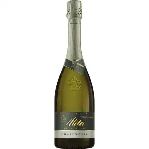 Alita Selection Chardonnay Białe Półwytrawne Wino Musujące 0,75L 11%