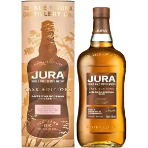 Isle of Jura Bourbon Cask Whisky 0,7L 40% + tuba