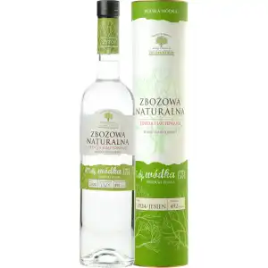 Zielona Natura Zbożowa Naturalna Lato 2025 Wódka 1,75L 40% + tuba
