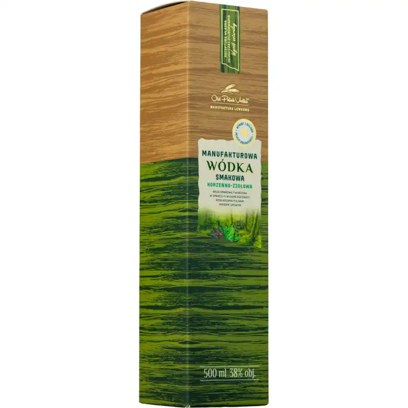 Manufakturowa Korzenno-Ziołowa Wódka 0,5L 38% + kartonik 4.jpg