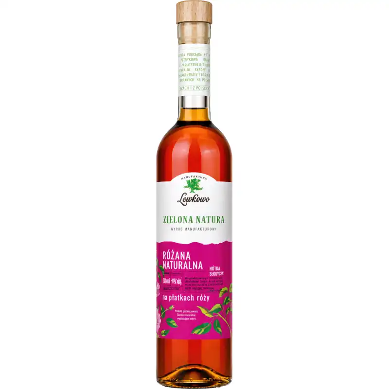 Zielona Natura Różana Naturalna Wódka 0,5L 40% + tuba 2.jpg