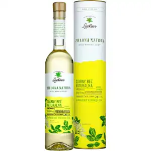 Zielona Natura Czarny Bez Naturalna Wódka 0,5L 40% + tuba