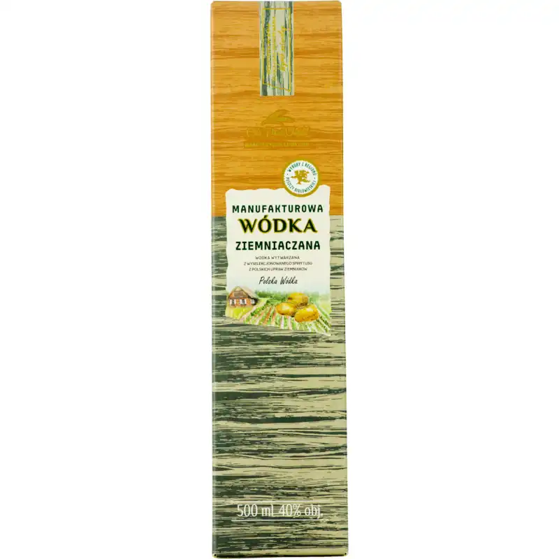 Manufakturowa Ziemniaczana Wódka 0,5L 40% + kartonik 3.jpg