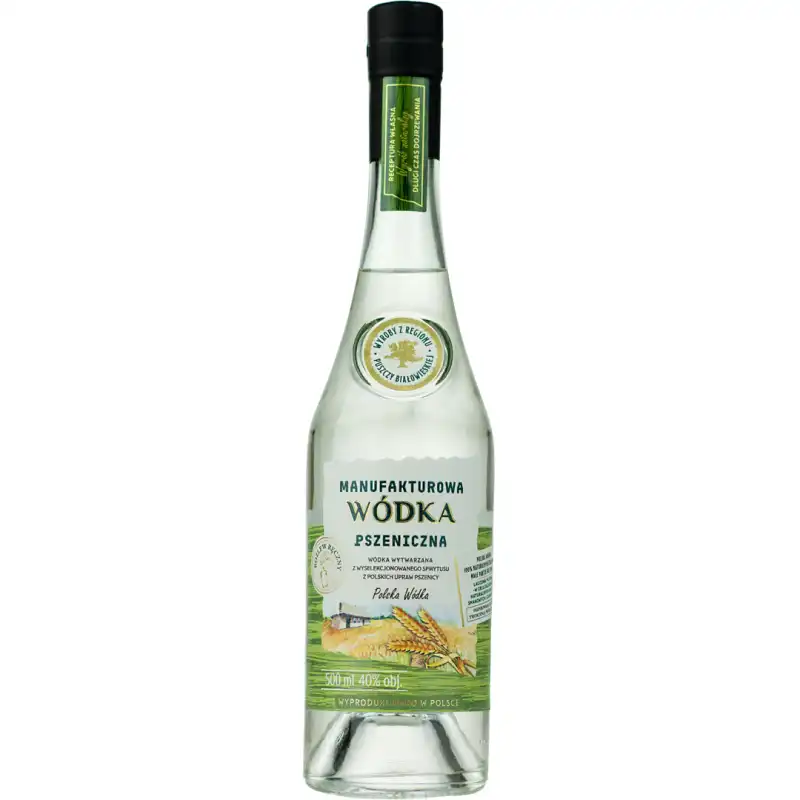 Manufakturowa Pszeniczna Wódka 0,5L 40% + kartonik 2.jpg