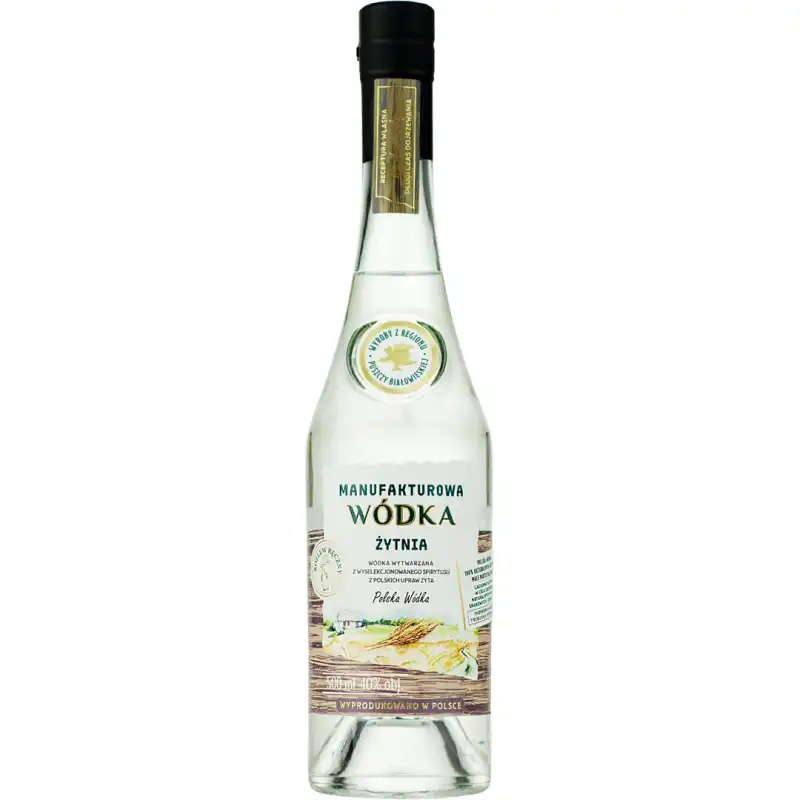 Manufakturowa Żytnia Wódka 0,5L 40% + kartonik 2.jpg