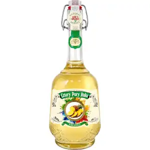 Cztery Pory Roku Pineapple Białe Słodkie Wino 1L 10,5%