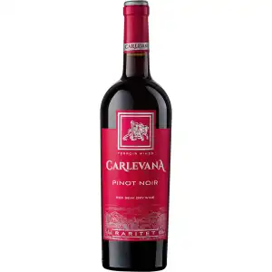 Carlevana Pinot Noir Czerwone Półwytrawne Wino 0,75L 13%
