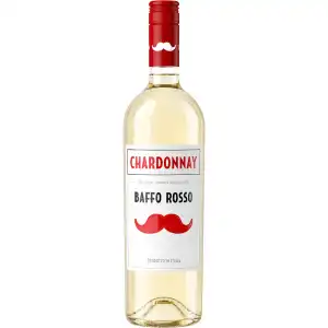 Baffo Rosso Chardonnay Białe Wytrawne Wino 0,75L 12%