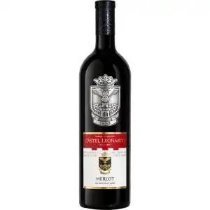Castel Leonardo Merlot Czerwone Półsłodkie Wino 0,75L 13,5%