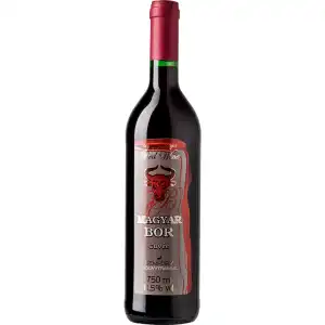 Egri Bor Czerwone Półwytrawne Wino 0,75L 11,5%