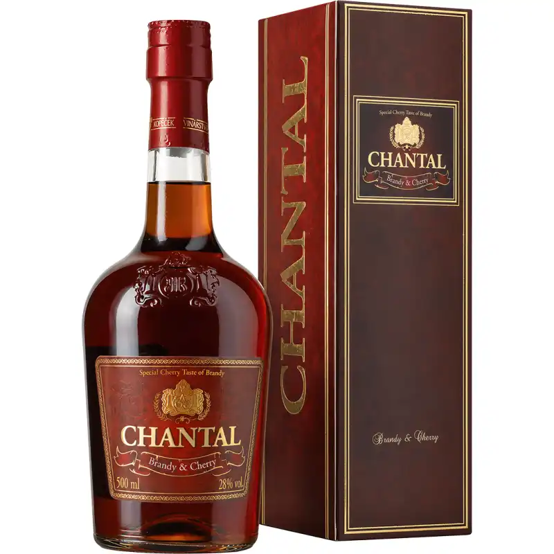 Pierre et Chantal Cherry Brandy 0,5L 28% + kartonik