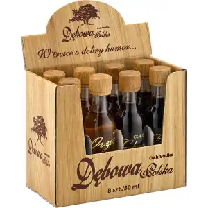 Dębowa Polska Display Mini Miniaturka Wódka 8 x 0,05L 40%