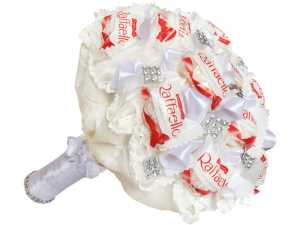 Bukiet z Cukierków Raffaello 4