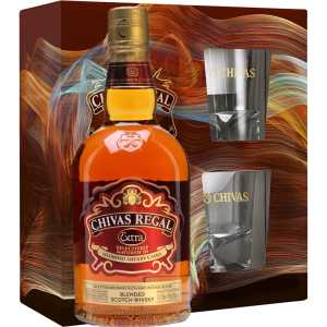 Chivas Regal Extra Whisky 0,7L 40% + 2 szklanki