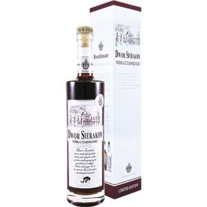 Dwór Sieraków Czarny Bez Wódka 0,5L 40% + kartonik