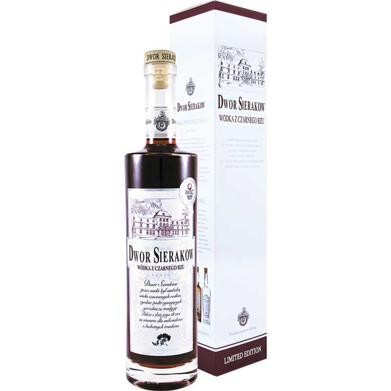Dwór Sieraków Czarny Bez Wódka 0,5L 40% + kartonik.jpg