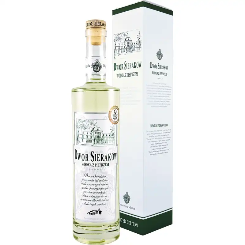 Dwór Sieraków Pieprzowa Wódka 0,5L 40% + kartonik.jpg