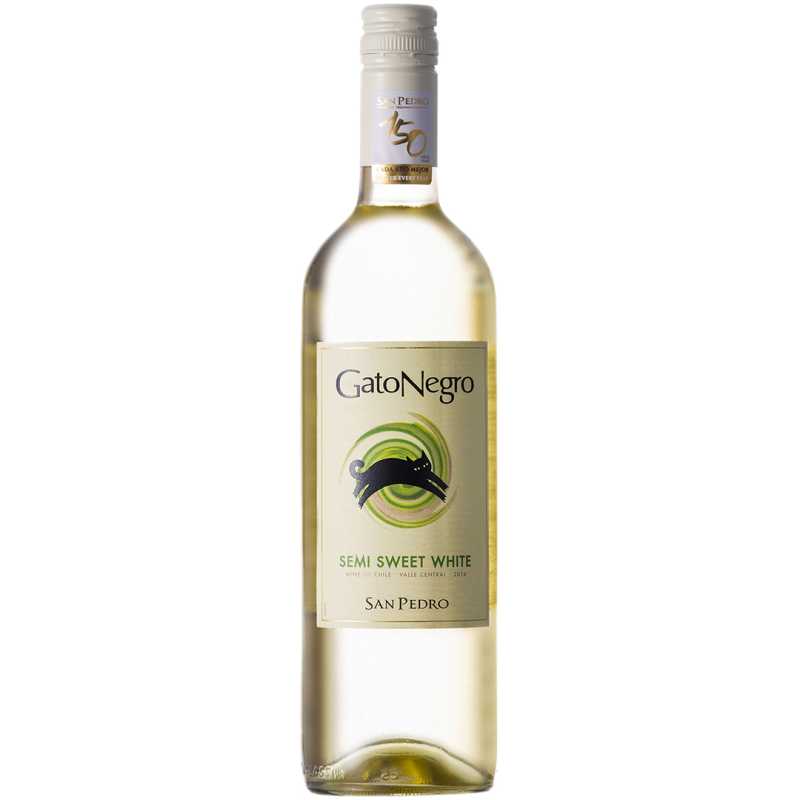 Gato Negro Białe Półsłodkie Wino 0,75L 10,5%.jpg