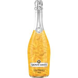 Monte Santi La Perla Gold Białe Półsłodkie Wino Musujące 0,75L 10%
