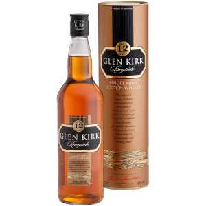 Glen Kirk 12YO Whisky 0,7L 40% + tuba