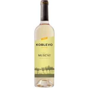 Koblevo Muscat Białe Półsłodkie Wino 0,75L 11,5%
