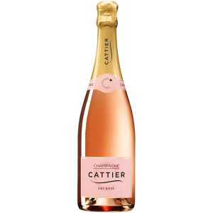 Cattier Rose Różowy Wytrawny Szampan 0,75L 12,5%