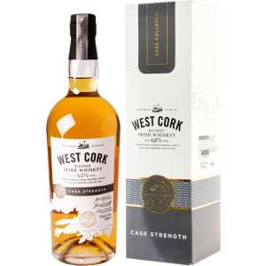 West Cork Cask Strenght Whisky 0,7L 62% + kartonik