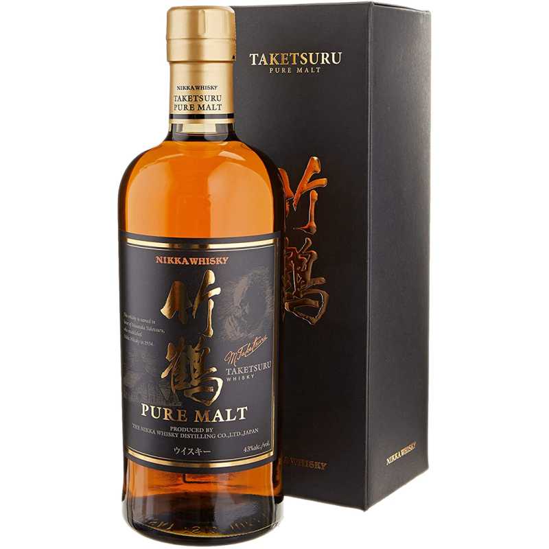 Nikka Taketsuru Pure Malt Whisky 0,7L 43% + kartonik.jpg