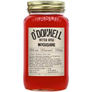 O'Donnell Moonshine Kombiset Bitter Rose Likier 0,7L 25% + nalewak