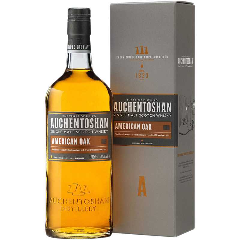 Auchentoshan American Oak Whisky 0,7L 40% + kartonik.jpg