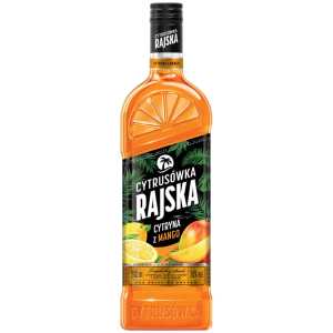 Rajska Cytrusówka Cytryna z Mango Likier 0,5L 30%