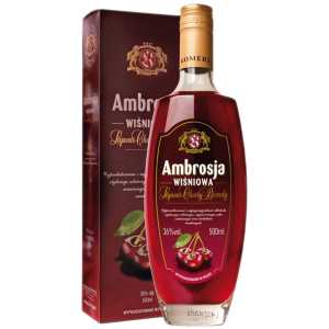 Ambrosja Wiśniowa 0,5L 36% + kartonik