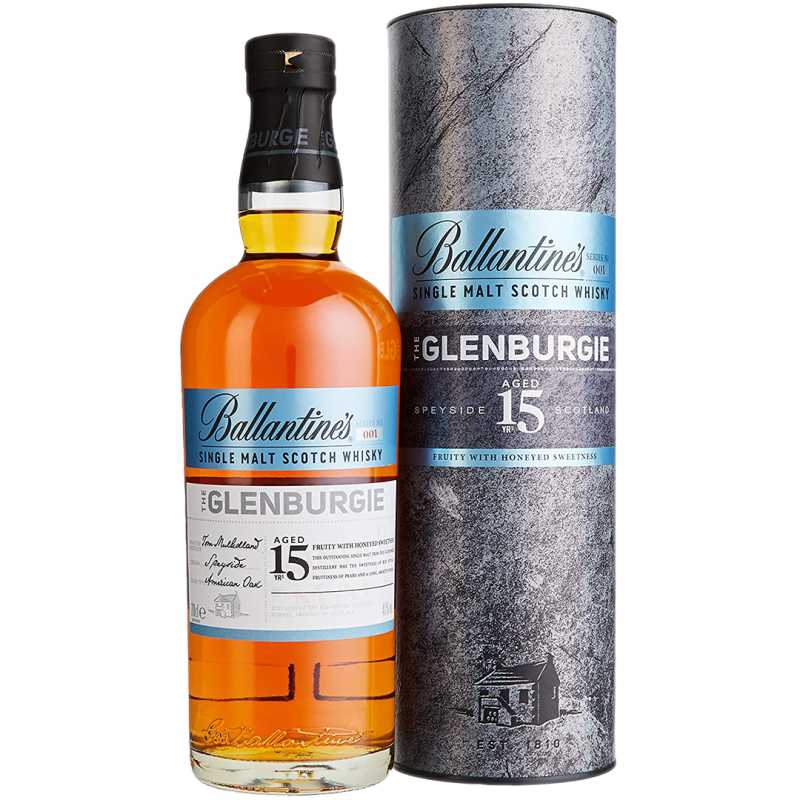 Ballantine's The Glenburgie 15YO Whisky 0,7L 40% +tuba.jpg