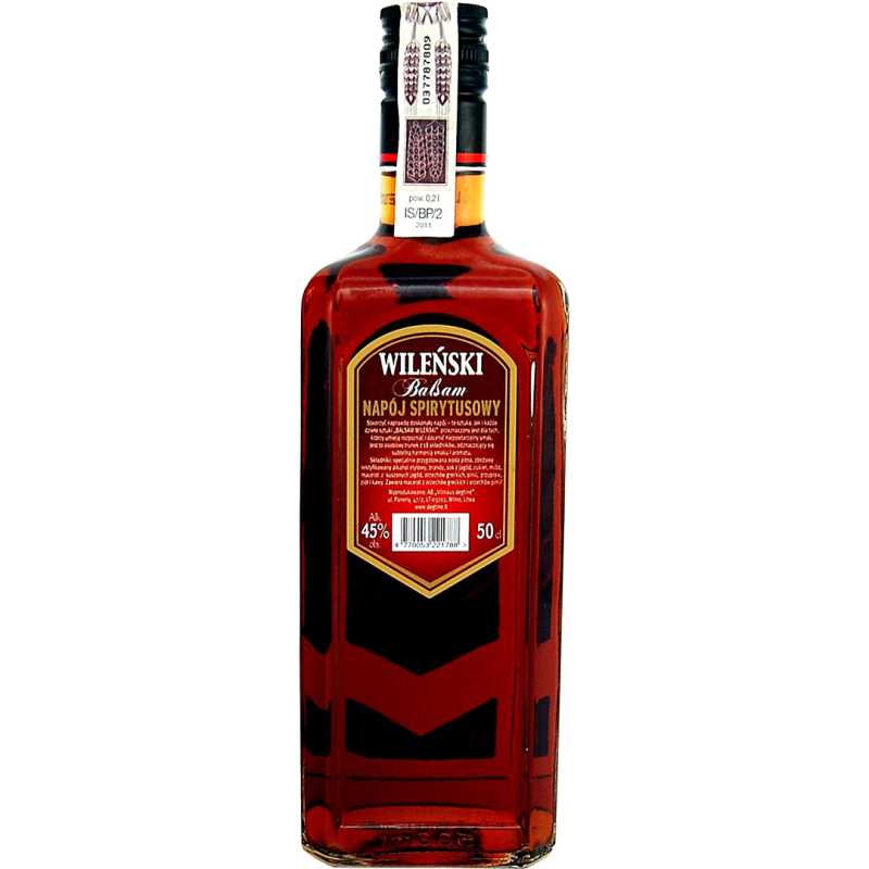 Balsam Wileński Wódka 0,5L 45% 2.jpg