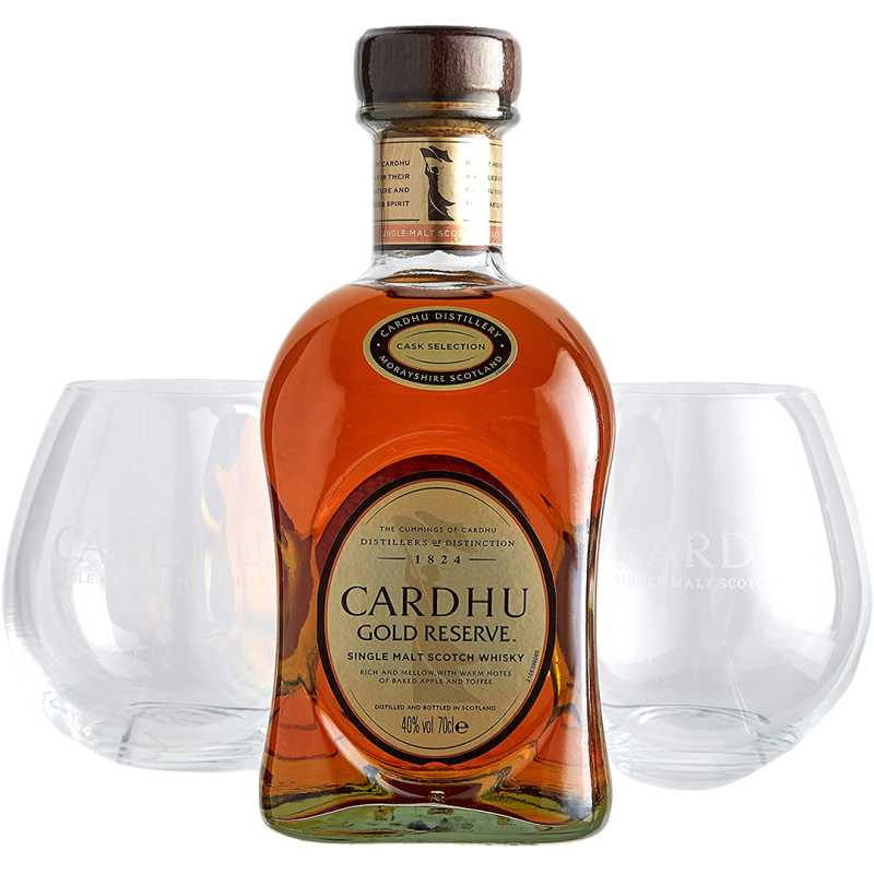 Cardhu Gold Reserve Whisky 0,7L 40% + 2 szklanki 3.jpg