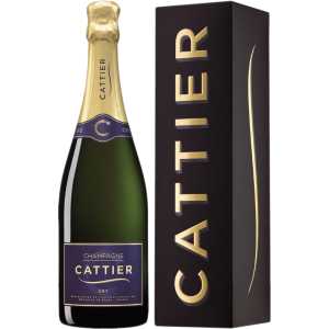 Cattier Glamour Biały Półwytrawny Szampan 0,75L 12,5% + kartonik