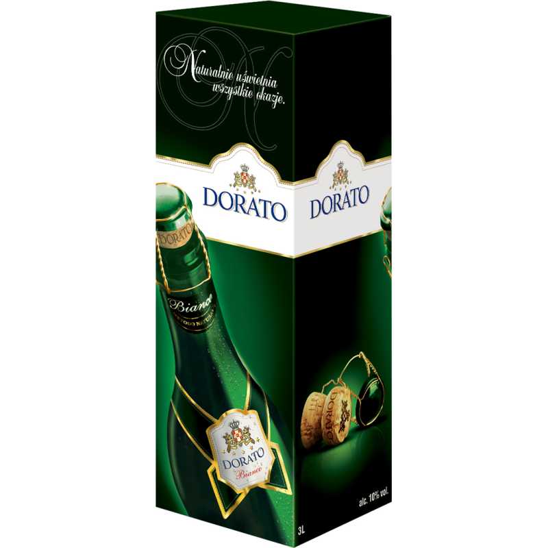 Dorato Białe Półsłodkie Wino Musujące 3L 11% karton.jpg