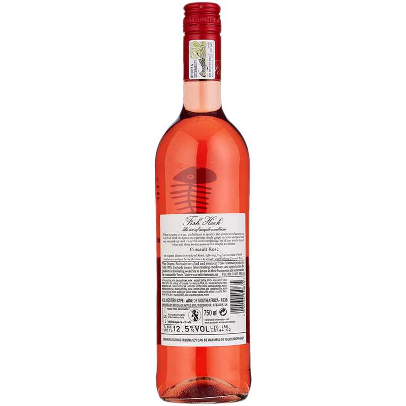Fish Hoek Cinsault Różowe Wytrawne Wino 0,75L 12,5% 2.jpg