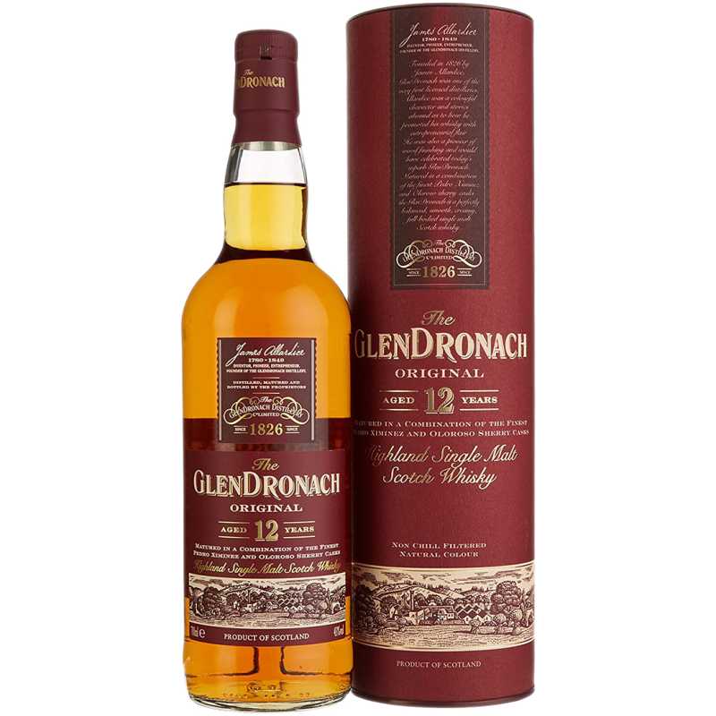 GlenDronach 12YO Whisky 0,7L 40% + tuba.jpg